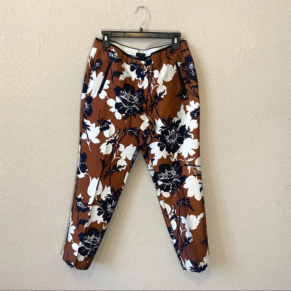 J.Crew Collection Floral Printed Pants